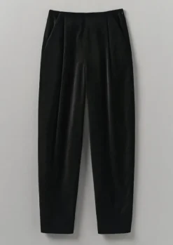 Women TOAST Velvet|Trousers*Cotton Velvet Pleat Front Trousers