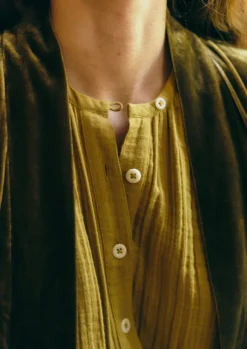 Women TOAST Nightwear|Loungewear*Crinkle Cotton Kaftan Nightdress