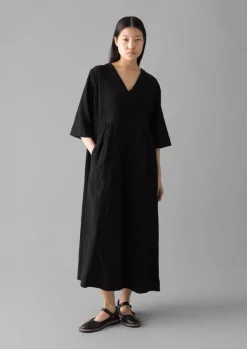 Women TOAST Loungewear|Dresses*Crinkled Cotton V-Neck Dress