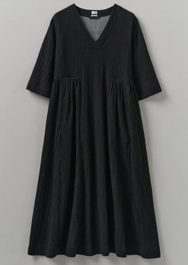 Women TOAST Loungewear|Dresses*Crinkled Cotton V-Neck Dress