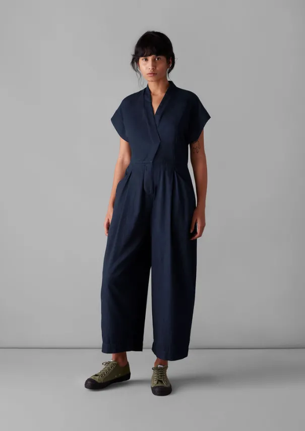 Women TOAST Jumpsuits|Trousers*Cross Front Twill Jumpsuit