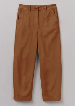 Women TOAST Workwear|Trousers*Darted Cotton Twill Trousers