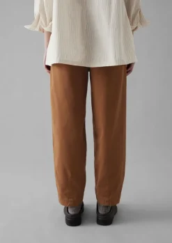 Women TOAST Workwear|Trousers*Darted Cotton Twill Trousers