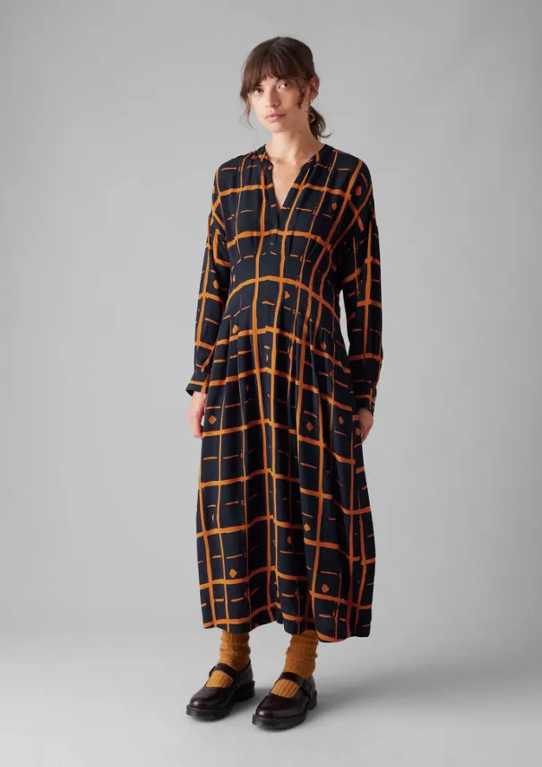 Women TOAST Dresses*Diamond Dot Print Fluid Dress