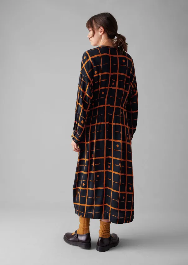 Women TOAST Dresses*Diamond Dot Print Fluid Dress