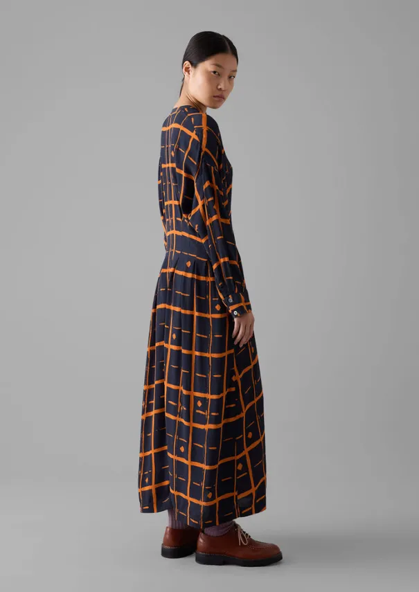 Women TOAST Dresses*Diamond Dot Print Fluid Dress