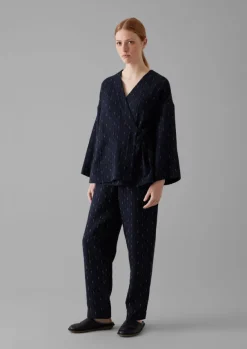 Women TOAST Loungewear|Trousers*Dobby Stitch Cotton Lounge Trousers