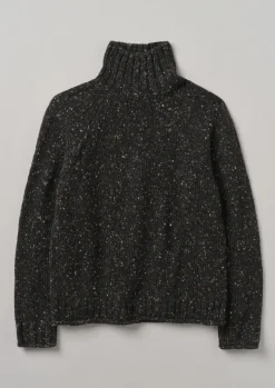 TOAST Knitwear*Donegal Roll Neck Sweater