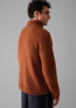 TOAST Knitwear*Donegal Roll Neck Sweater