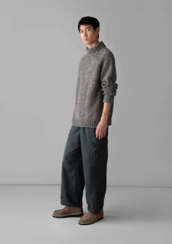 TOAST Knitwear*Donegal Roll Neck Sweater