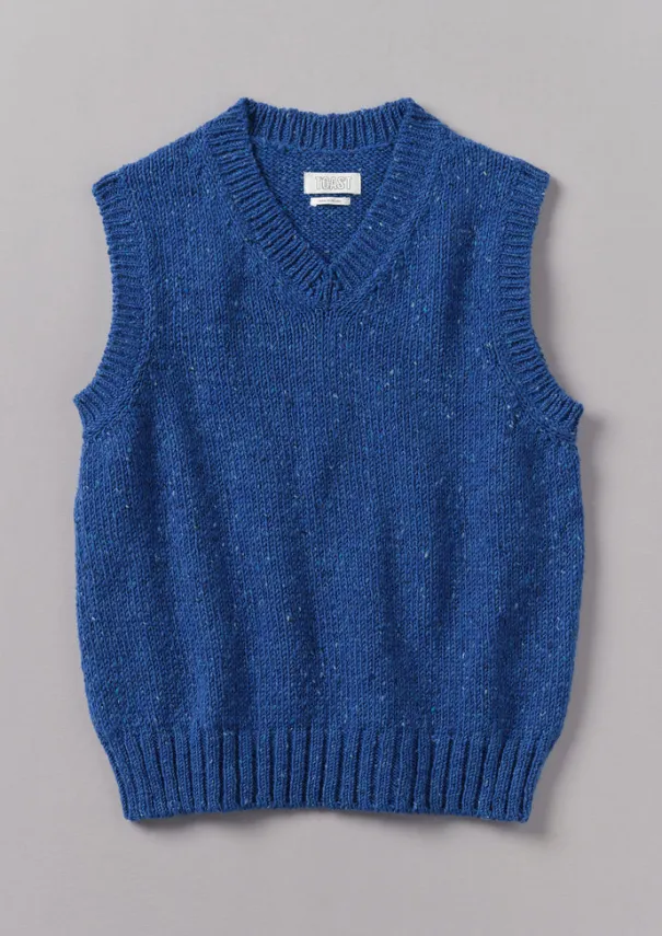 TOAST Knitwear*Donegal Wool Knitted Tank