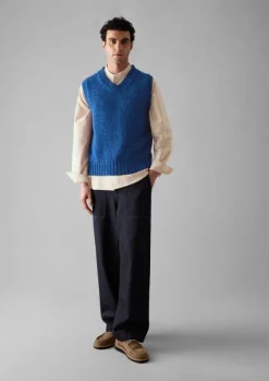 TOAST Knitwear*Donegal Wool Knitted Tank