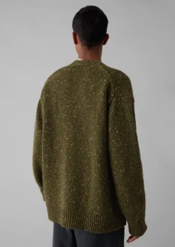 TOAST Knitwear*Donegal Wool V-Neck Cardigan