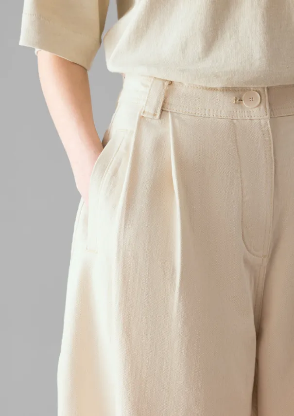 Women TOAST Denim|Jeans*Denim Pleat Front Trousers