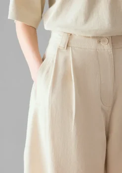 Women TOAST Denim|Jeans*Denim Pleat Front Trousers