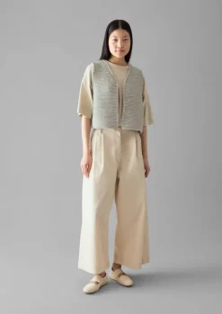 Women TOAST Denim|Jeans*Denim Pleat Front Trousers