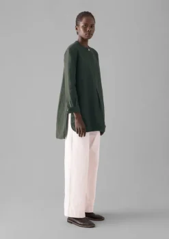 Women TOAST Linen|Tops & Tees*Elena Cotton Linen Tunic Shirt