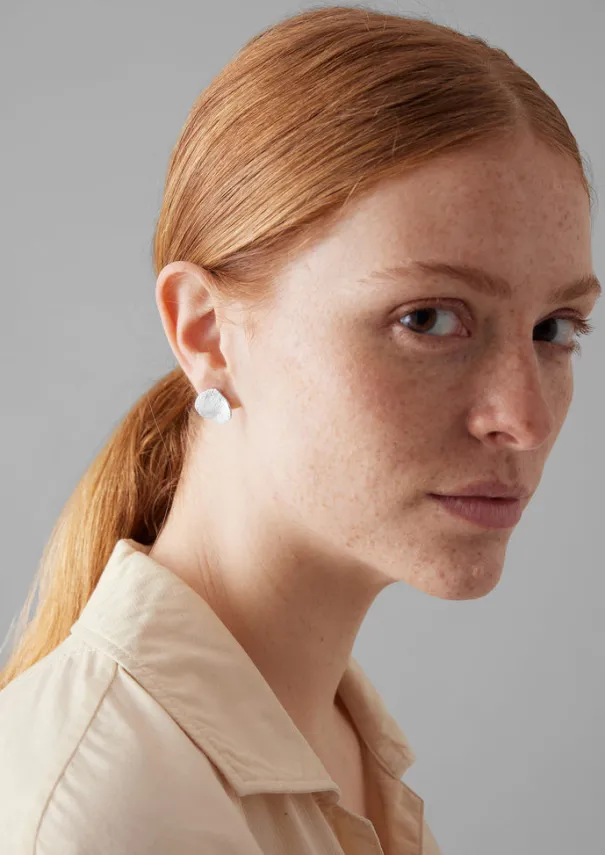 Women TOAST Jewellery*Emily Nixon Flat Rock Stud Earrings