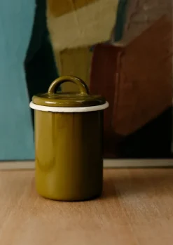 TOAST Kitchen*Enamel Storage Jar