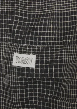 Women TOAST Bags & Belts*Etched Check Linen Bag