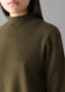 Women TOAST Cashmere|Knitwear*Fine Wool Cashmere Half Sleeve Sweater