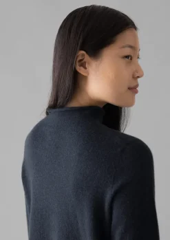 Women TOAST Cashmere|Knitwear*Fine Wool Cashmere Half Sleeve Sweater