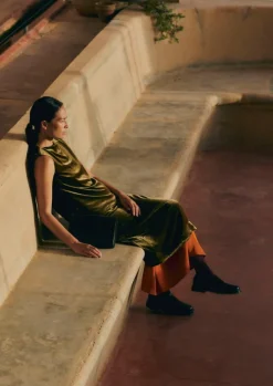 Women TOAST Velvet|Dresses*Fluid Silk Velvet Dress