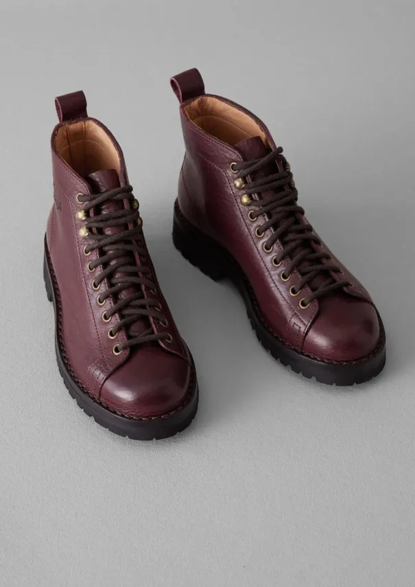 Women TOAST Boots*Fracap Leather Monkey Boots