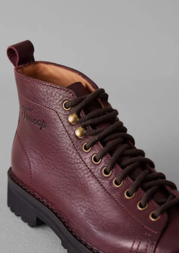 Women TOAST Boots*Fracap Leather Monkey Boots