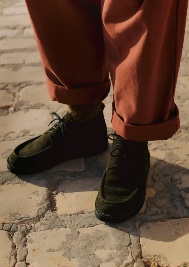 TOAST Shoes*Fracap Suede Camp Shoes