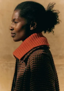 Women TOAST Coats & Jackets*Frankie Wool Houndstooth Raglan Coat