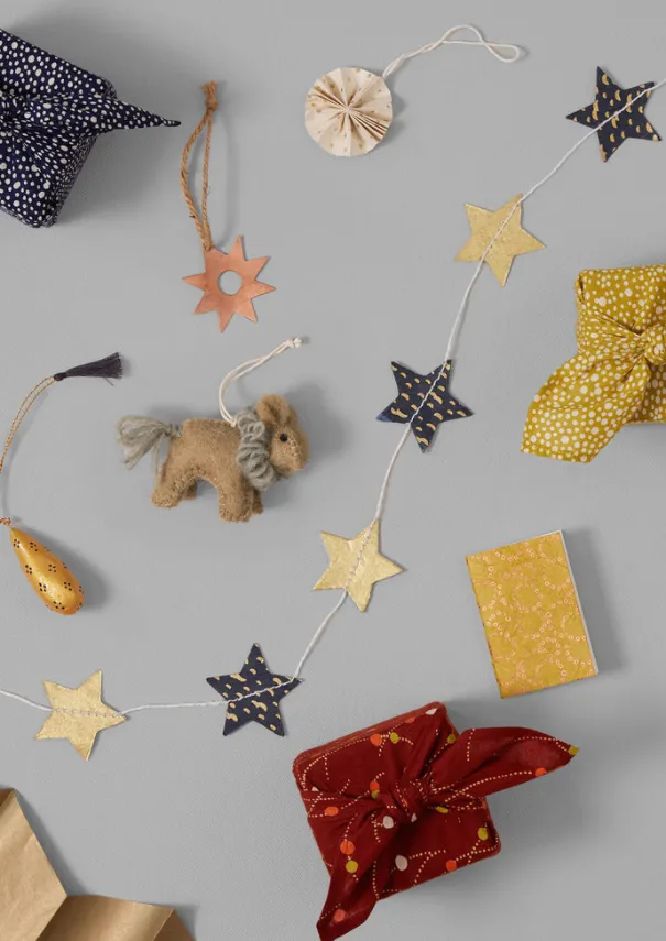 TOAST Christmas Decorations*Furoshiki Table Gifts