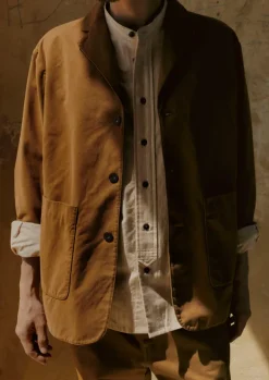 TOAST Workwear|Coats & Jackets*Garment Dyed Brushed Cotton Jacket