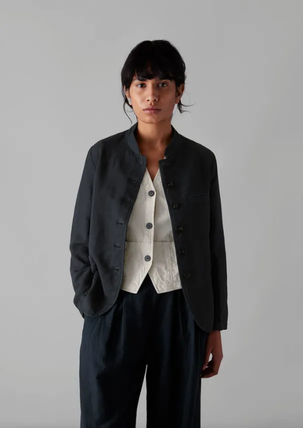 Women TOAST Coats & Jackets*Garment Dyed Cotton Linen Neat Jacket