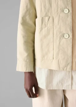 Women TOAST Linen|Coats & Jackets*Garment Dyed Cotton Linen Jacket