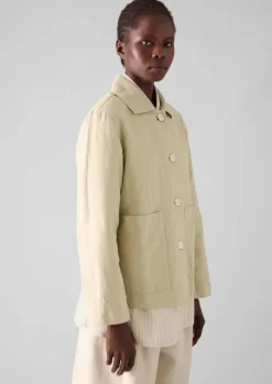 Women TOAST Linen|Coats & Jackets*Garment Dyed Cotton Linen Jacket