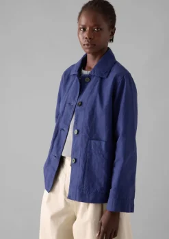 Women TOAST Linen|Coats & Jackets*Garment Dyed Cotton Linen Jacket