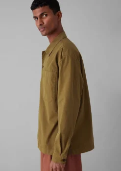 TOAST Workwear|Shirts*Garment Dyed Cotton Twill Shirt