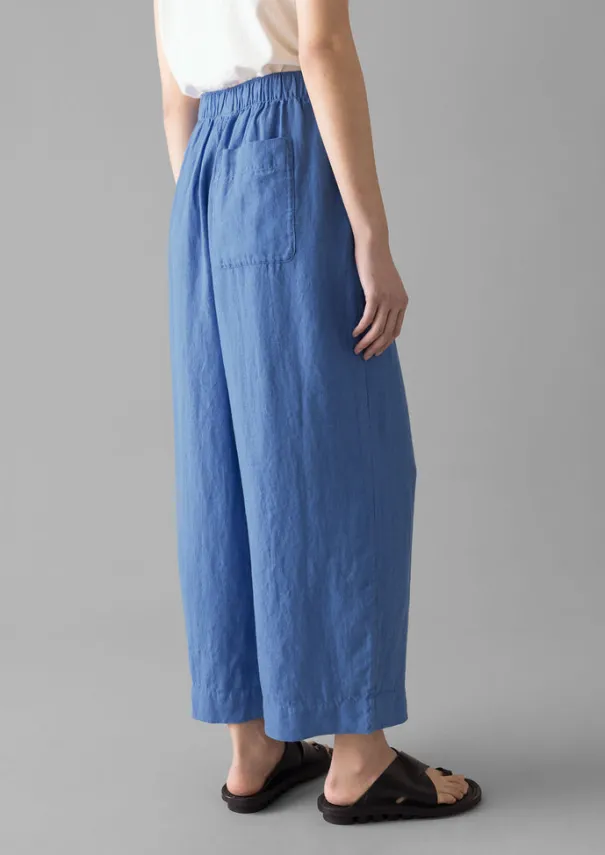 Women TOAST Linen|Loungewear*Garment Dyed Linen Barrel Leg Trousers