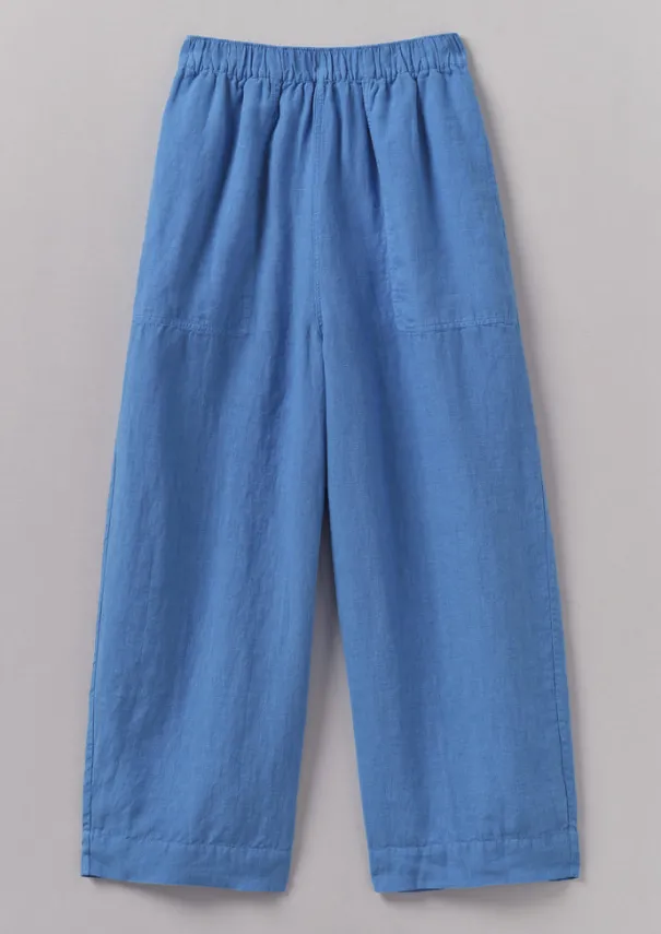 Women TOAST Linen|Loungewear*Garment Dyed Linen Barrel Leg Trousers