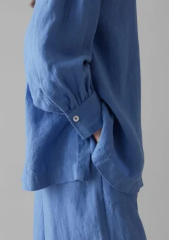 Women TOAST Linen|Loungewear*Garment Dyed Linen Oversized Shirt