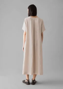 Women TOAST Linen|Loungewear*Garment Dyed Linen V-Neck Dress