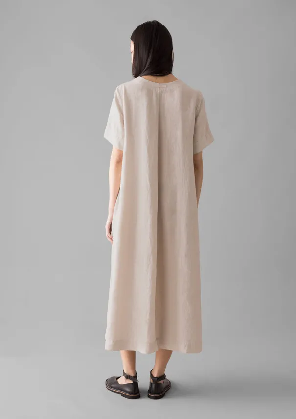 Women TOAST Linen|Loungewear*Garment Dyed Linen V-Neck Dress