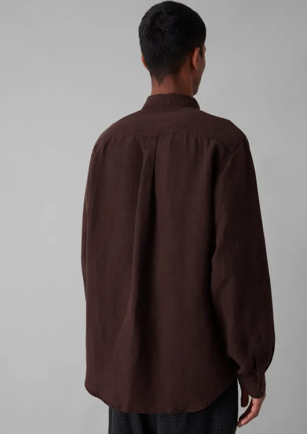 TOAST Shirts*Garment Dyed Point Collar Shirt