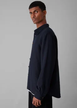 TOAST Shirts*Garment Dyed Point Collar Shirt