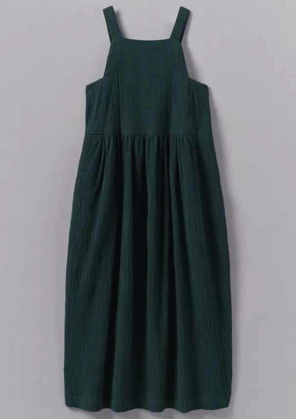 Women TOAST Loungewear|Dresses*Gathered Waist Crinkled Cotton Dress