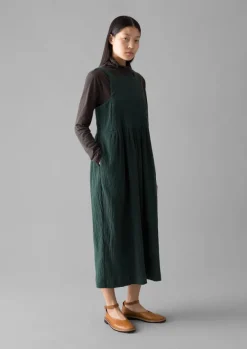 Women TOAST Loungewear|Dresses*Gathered Waist Crinkled Cotton Dress