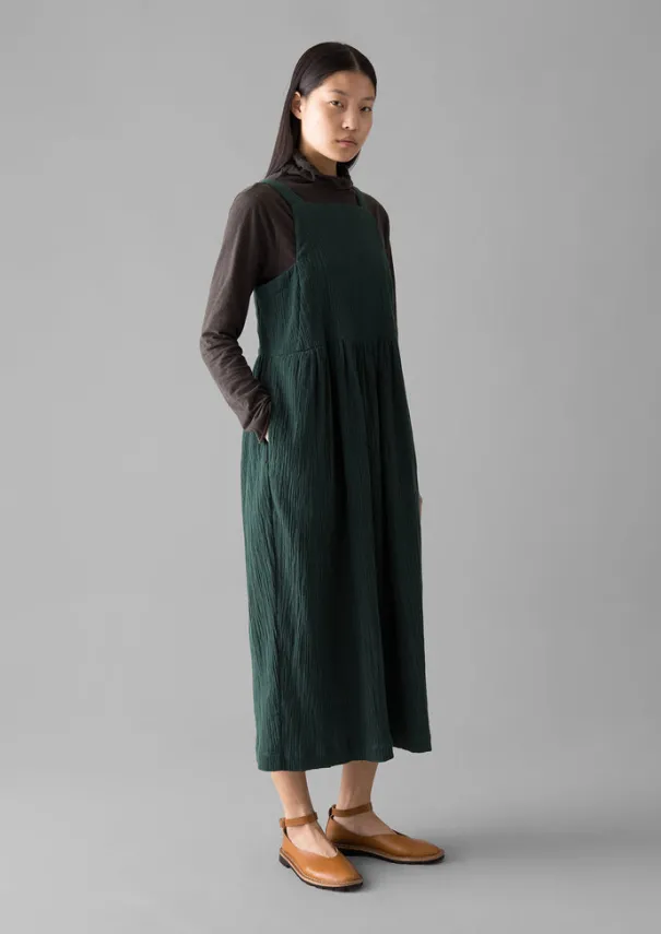 Women TOAST Loungewear|Dresses*Gathered Waist Crinkled Cotton Dress