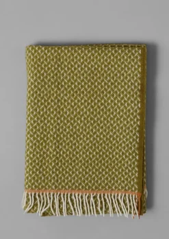 TOAST Textiles|Blankets & Throws*Geo Diamond Wool Blanket