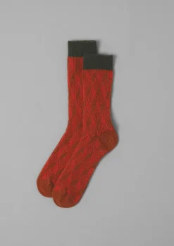 Women TOAST Socks & Tights*Geo Pattern Socks